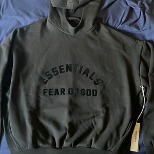 ESSENTIALS black hoodie